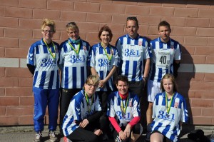 Laget från HAIK som deltog i Kyrkstaffetten 2012