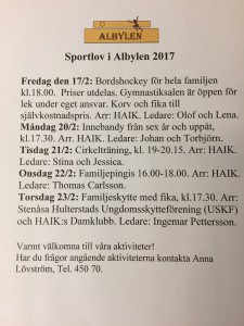 Sportlov 2017